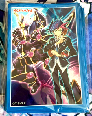 Yugioh Official Protector Yusaku Fujiki & Decode Talker 20 Sleeve