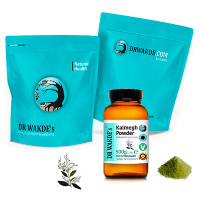 DR WAKDE'S Kalmegh Powder (Andrographis panniculata) | Pure, Raw & Dried Powd...