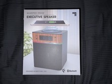 Sharper image executive speaker black