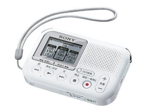 NEW SONY Voice Recorder with SD Card Slot with 8GB SD Card ICD-LX31 White JAPAN - Picture 1 of 1