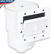 Thru-Wall Skimmer Kit ABS Above Ground Pools W/ Return Fitting Vacuum Plate New