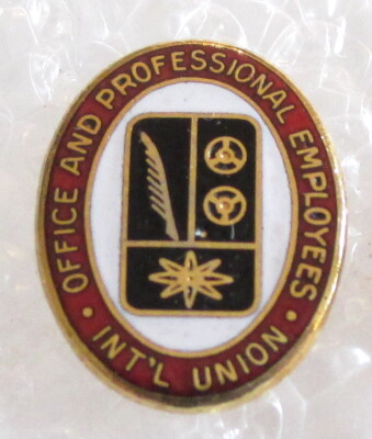 Office & Professional Employees International Union Member Pin