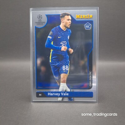 Topps Merlin Chrome 2021/22 Harvey Vale RC Chelsea FC