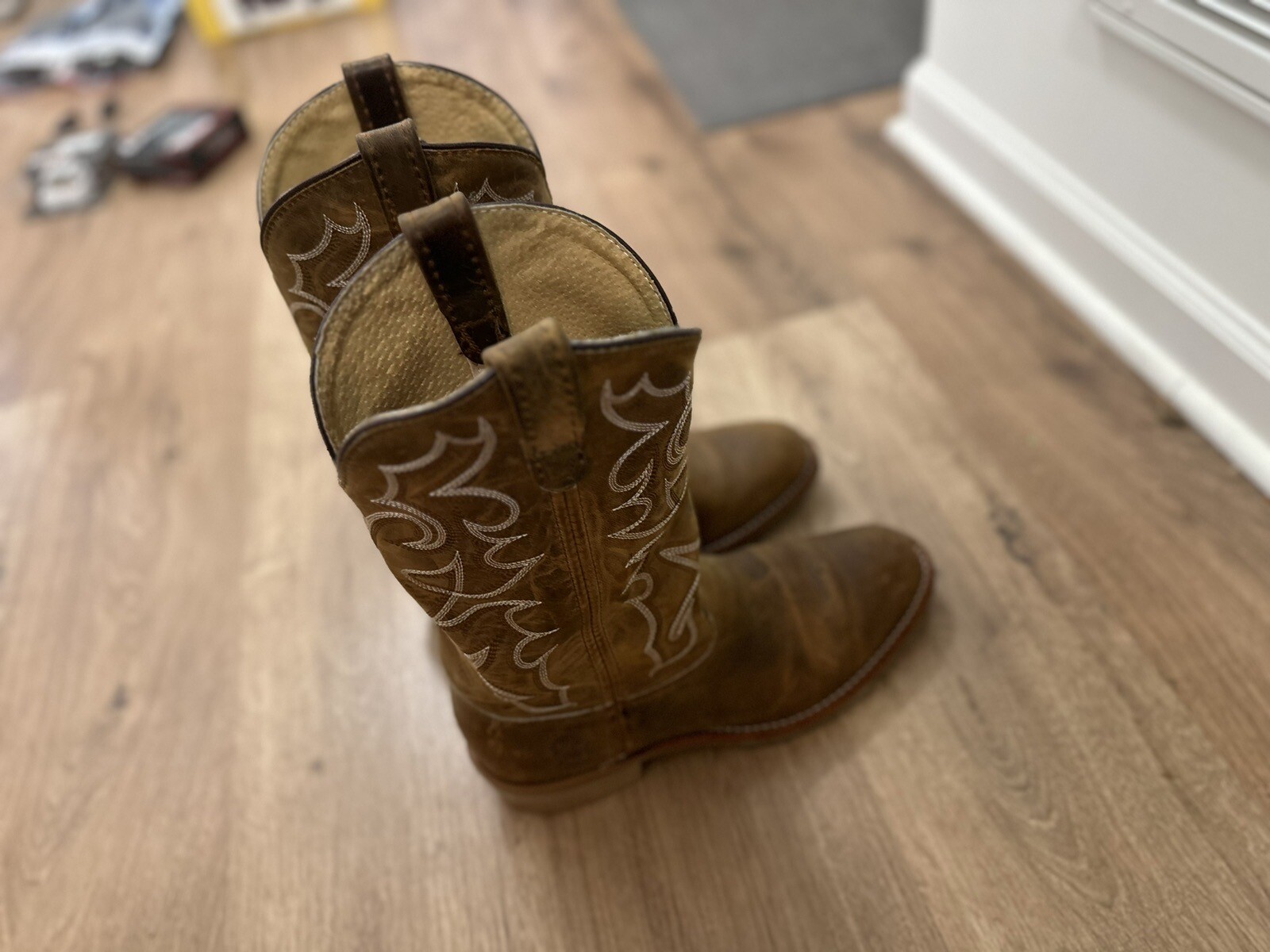 double h cowboy boots 11 eBay