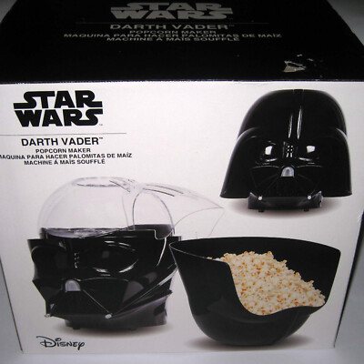 DARTH VADER  Disney   Star Wars     2023 Helmet POPCORN MAKER - New Opened Box
