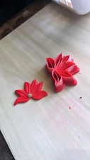 Flower  half Polymer Clay Cutters