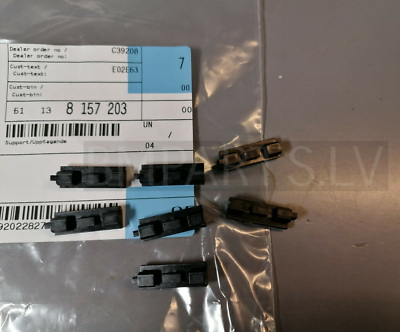 7x NEW GENUINE BMW 7 SERIES E38 SUPPORT CLIP FOR WINDOW TRIM 