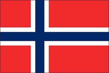 Norway Flag Vinyl Decal / Sticker  5 Sizes  