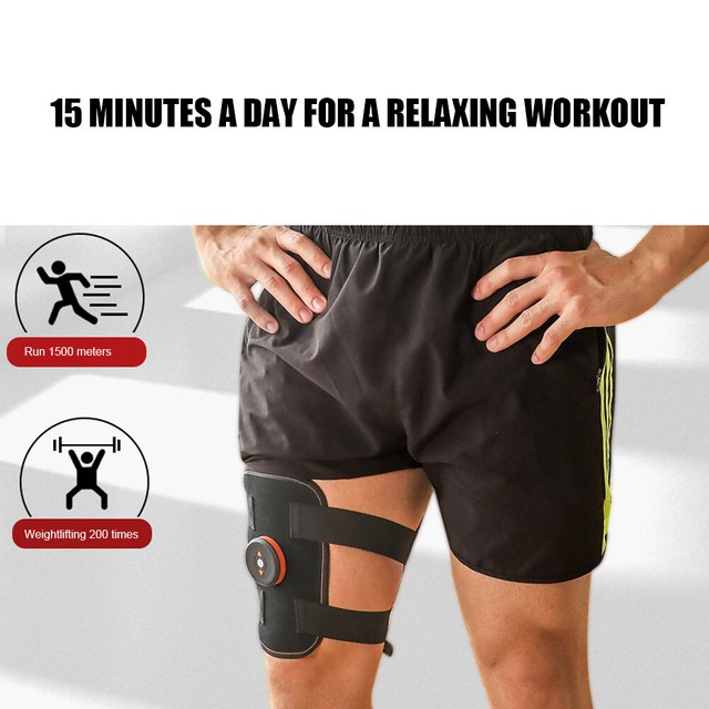 Household EMS Leg Training Stimulator Thigh Muscle Massager Fitness