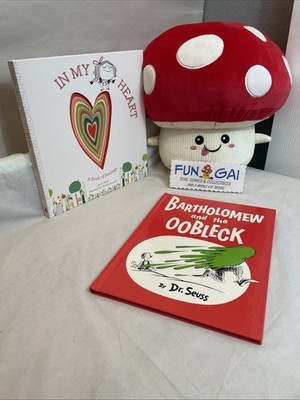 Lot of 2 Children's Hardcover Books: Bartholomew and the Oobleck, In My Heart