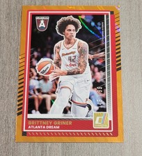 Brittney Griner 2025 Panini Donruss WNBA Orange Laser #62 /199 Atlanta Dream