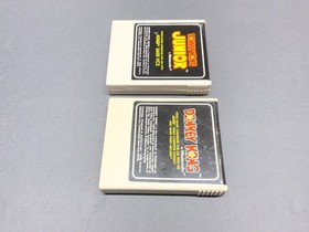 Atari  2600   Donkey Kong and Donkey Kong Junior  Games and Manuals  Tested