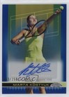 2024 Topps Chrome I Blue Refractor 63/250 Marta Kostyuk Rookie Auto RC 0r9h