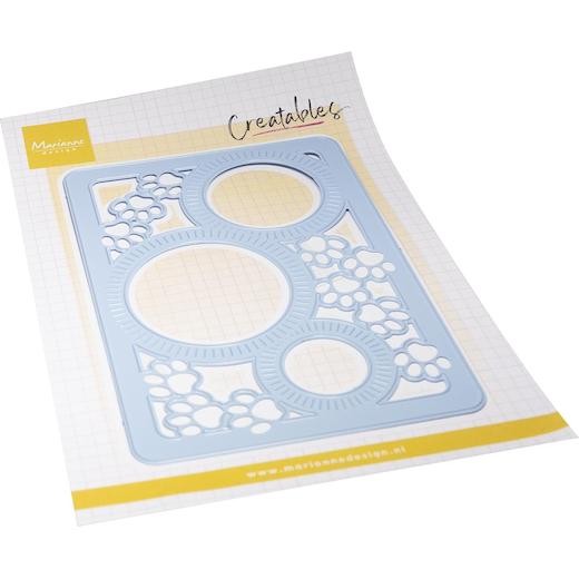 Marianne Design Creatables Cutting Dies - Layout Paws LR0900
