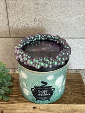 Bath Body Works Candy Apple Cauldron 3-Wick Decorative Lid Candle NEW 2025