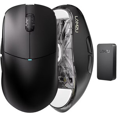 LAMZU Atlantis Mini 4K HL005010016 Wireless Gaming Mouse Black New