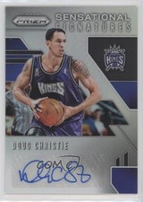 2019 Panini Prizm Sensational Signatures Silver Doug Christie #SS-DCS Auto fl4