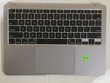 Apple MacBook Air 13" A2179 2020 Battery Palmrest Keyboard Touchpad Gray 602a