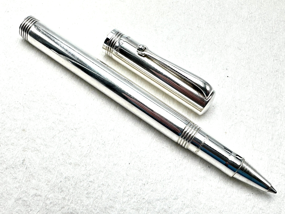 278◆Montegrappaシャープペン純銀製925 ヴィンテージ本体+袋のみ 278◇Montegrappaシャープペン純銀製925 ヴィンテージ本体+袋のみ 278