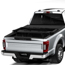 Best Tonneau Cover for Ford Super Duty F-250 and F-350 Soft Tri-Fold Truck Bed Tonneau Cover For 17-24 2025 2026 Ford F250 F350 Sup