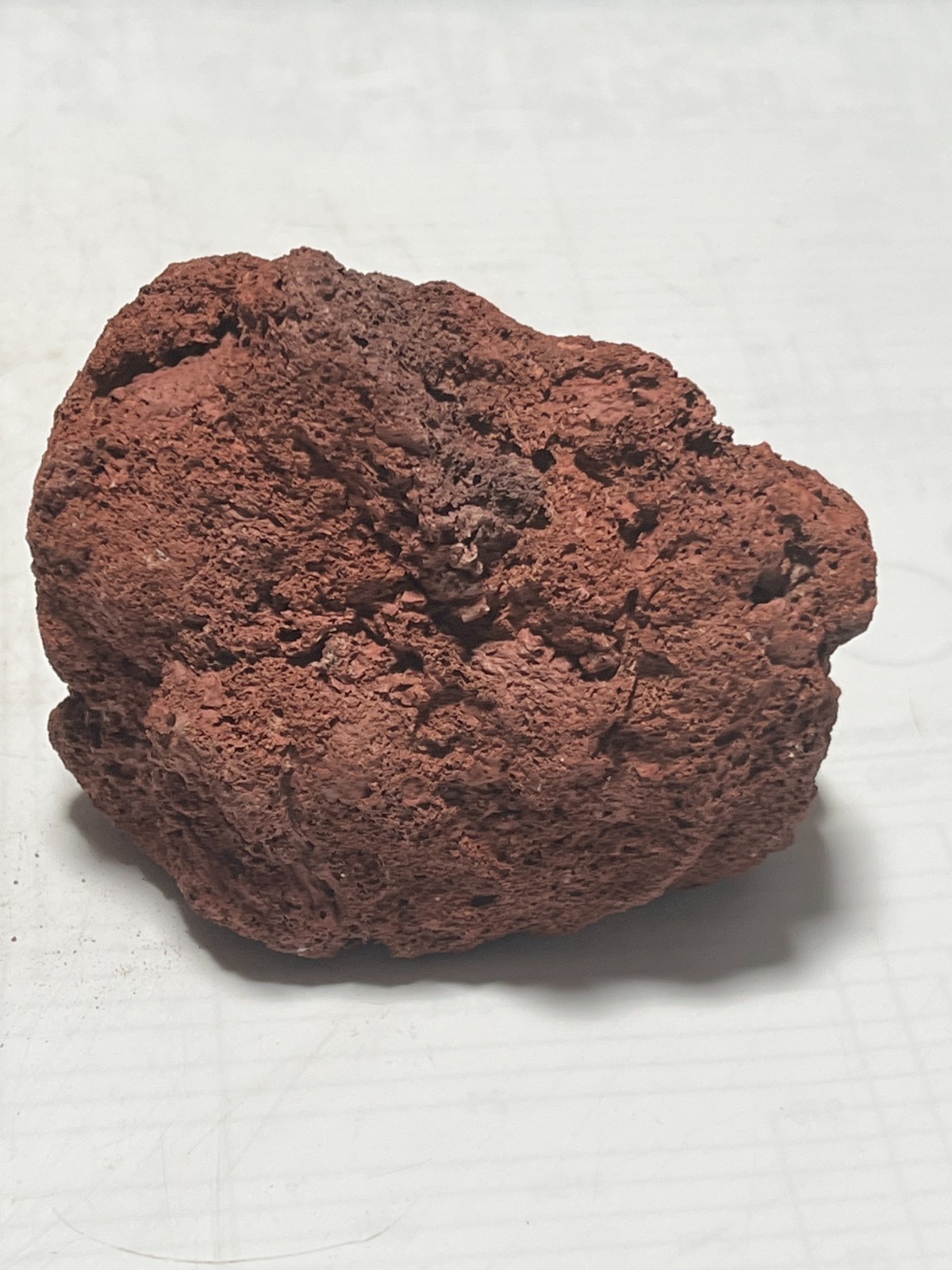 3) Natural Red Lava Rock Unique Volcanic Stone for Aquariums, Terrar