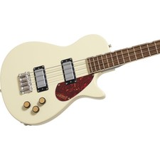 Gretsch Streamliner Jet Club Bass Single-Cut Vintage White Electric Bass