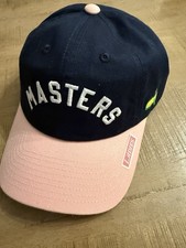 Navy Masters Arch Stitch Ladies Hat w/ Pink Brim