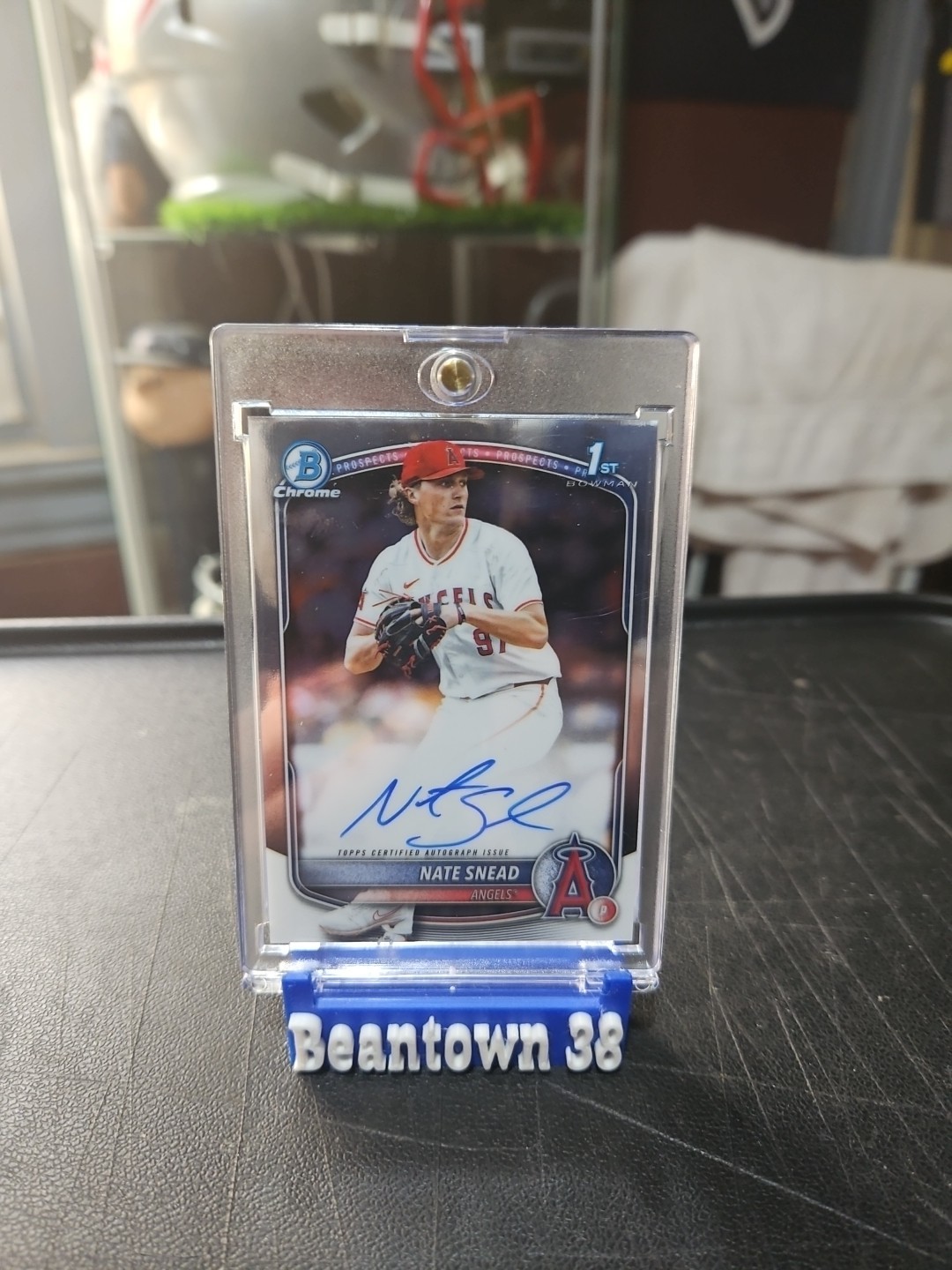 2025 Bowman Draft - Chrome Prospect Autographs Nate Snead #CPA-NSN (AU, RC)