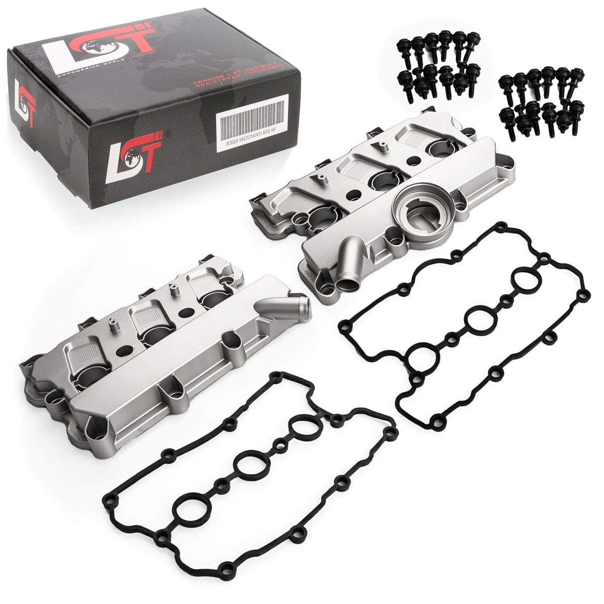 2x Valve Cover Cylinder Head Gaskets for Porsche Cayenne 92A 3.0 S