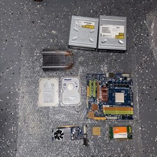 Gaming pc test parts BFG GeForce 9400 1tb of ram Amd CPU 2 disc drives + more