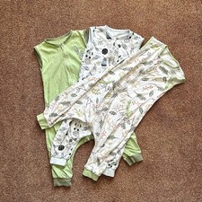 Toddler Sleep Sack 3T-5T Novelty Prints 3 Pc Set Double Zip Pulls Pockets