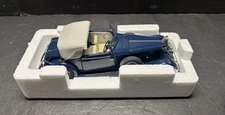 Danbury Mint 1934 Hispano-Suiza J12 1:24 Scale Diecast Body Style Cabriolet New