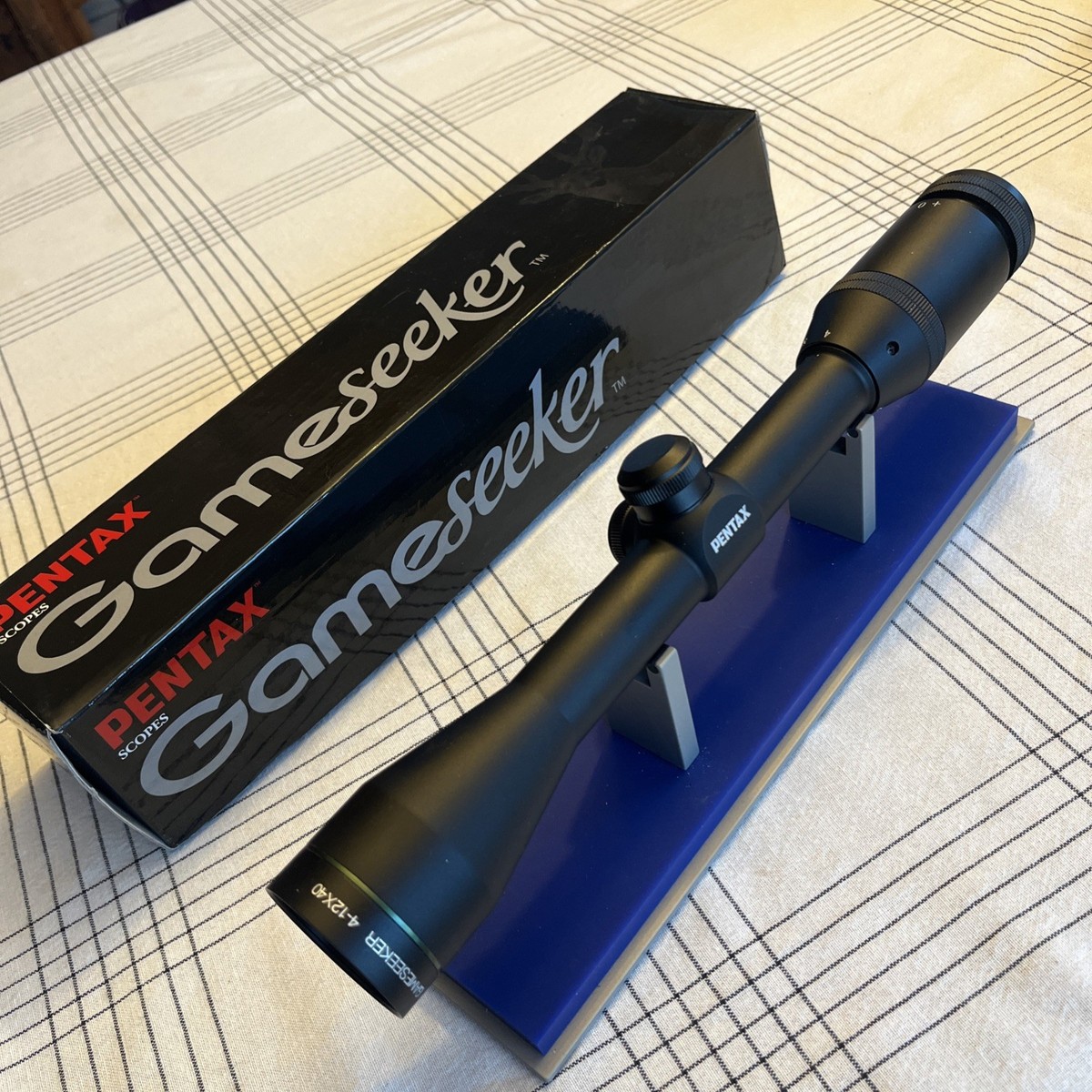 Nos Pentax Gameseeker 4x12x40MM Precision Plex Variable Pwr