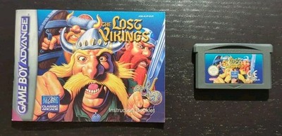 The Lost Vikings - TOP! Original Modul und Anleitung (Nintendo Game Boy Advance)