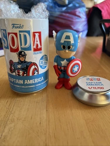 Funko Soda! - CAPTAIN AMERICA 1/11,700 - Marvel Common