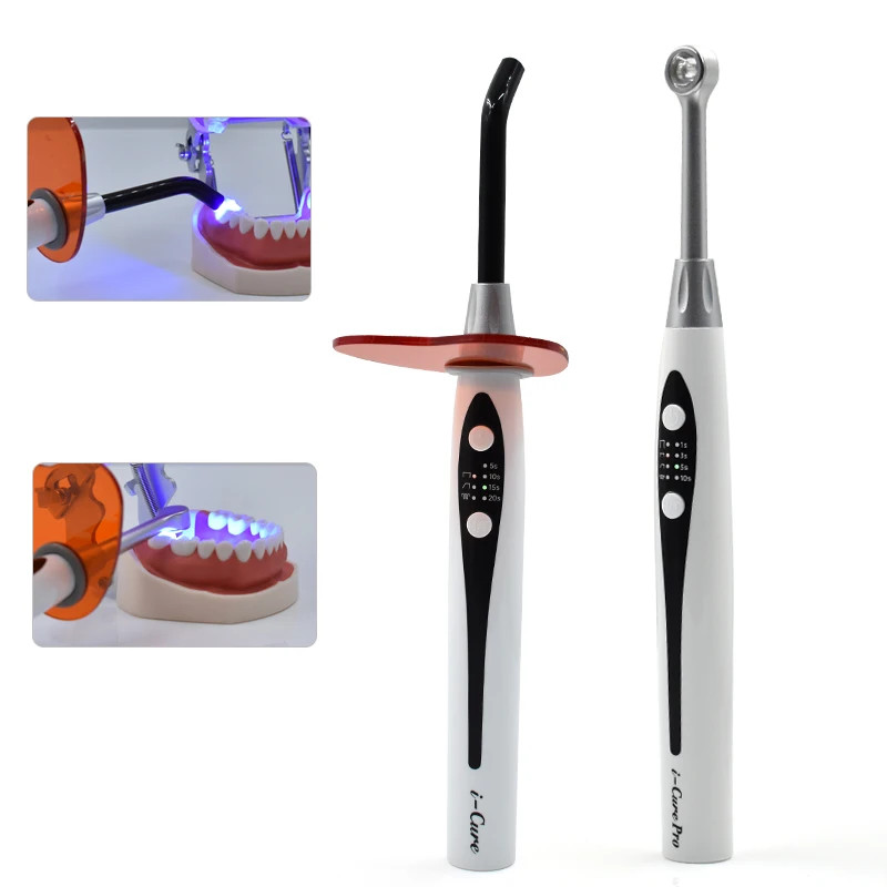 Wireless LED Dental Curing Light 1-Second Resin Cure 4 Modes 2500mW-image