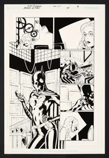 Original Art from Birds of Prey #63 (2004) Page 8 Cliff Richards/Alex Lei