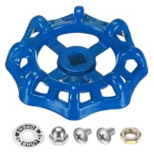 1-Set Outside Faucet Handle 8x8mm Square Stem Hole Water Spigot Handle Blue