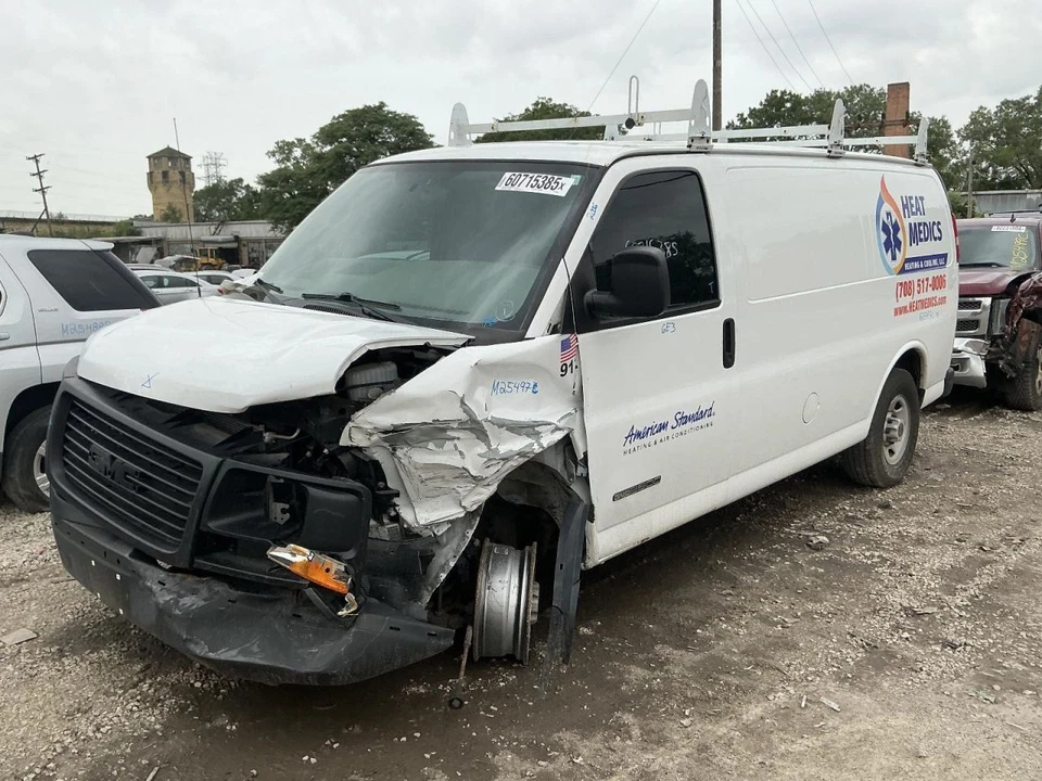 Seat Belt Front Driver Retractor Gray Fits 03 06-10 EXPRESS 2500 VAN 848791 - Image 2 of 4