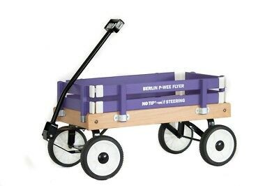 BERLIN FLYER PEE WEE WAGON - PURPLE Childrens KIds Pull Wagon  MADE in the USA