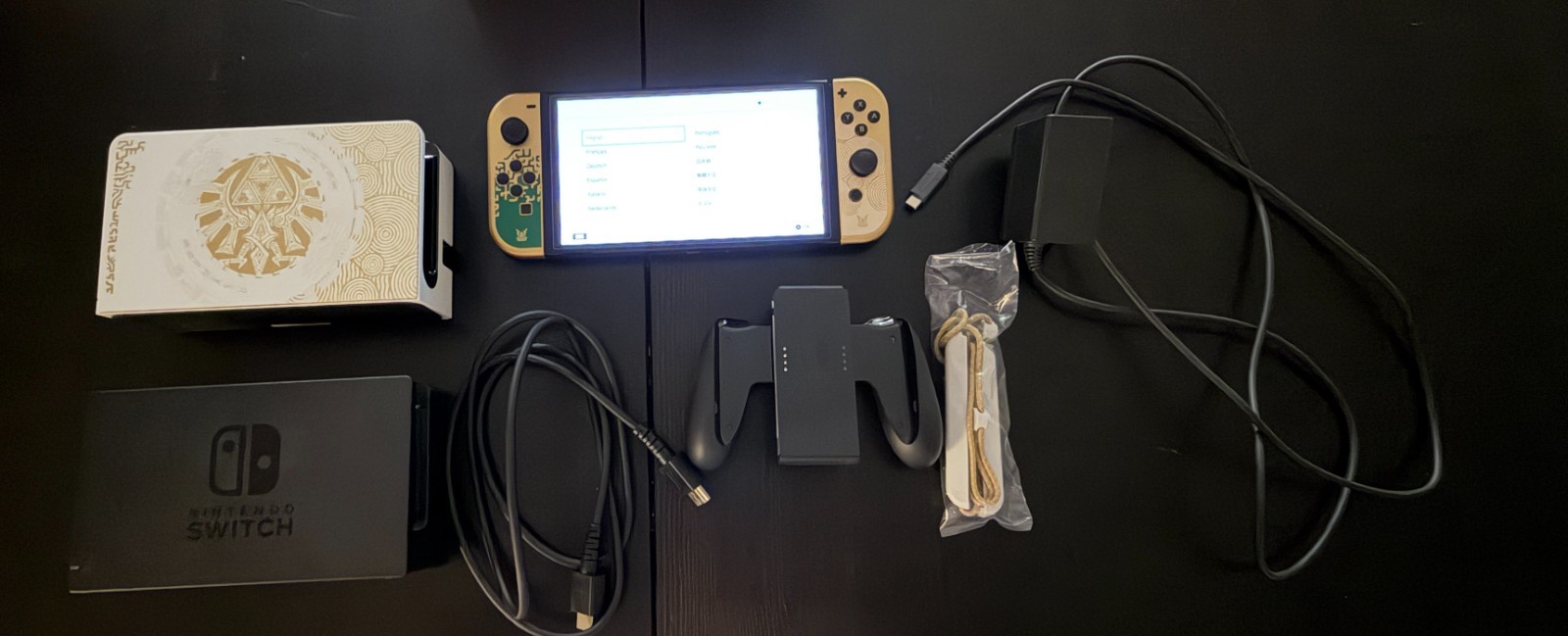 Nintendo Switch (OLED Model) The Legend of Zelda: Tears of the Kingdom system