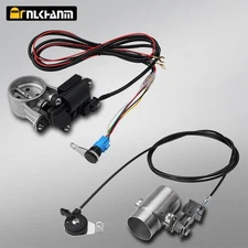 2"/51mm Electric Manual Operation Motorbike Exhaust Control Valve Welded