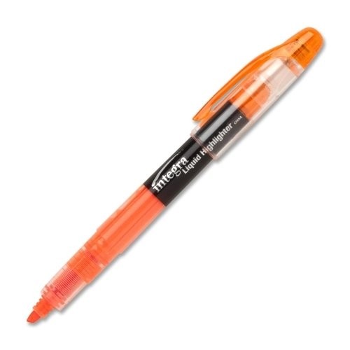 - Chisel Marker Point Style - Fluorescent Orange Ink