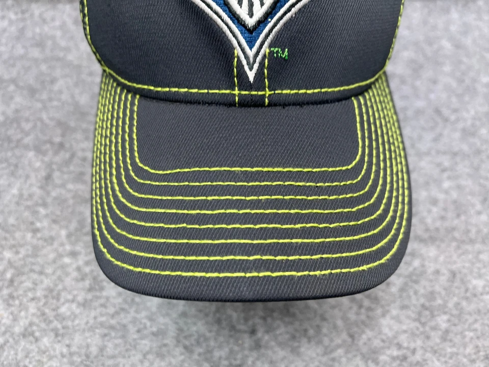 Gorra ajustada Seattle Sounders FC Adidas adulto grande gris verde mezcla de polietileno MLS Foto 3 de 4