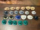 Lot of vintage playmobil hats western cowboy explorer civil war