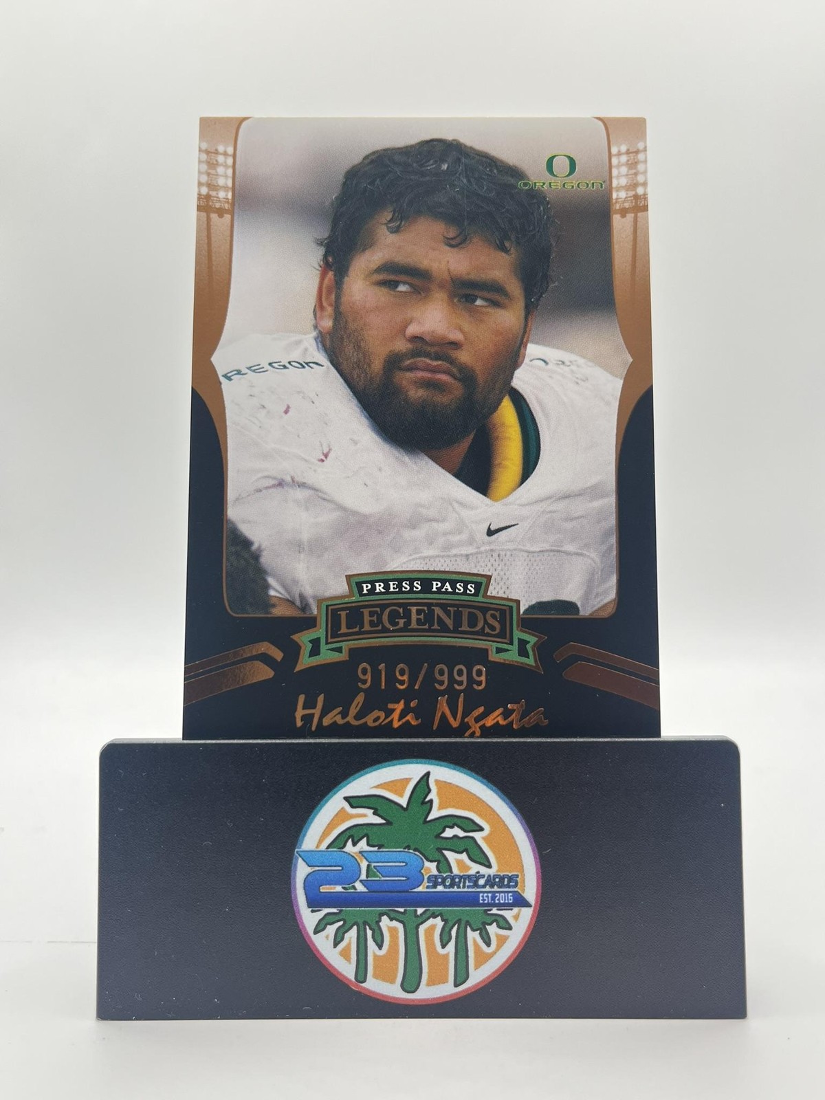2006 Press Pass Legends #32 Haloti Ngata #919/999 OREGON