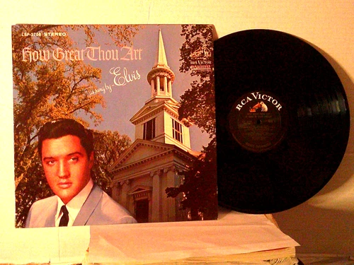 Elvis Presley,RCA LSP-3758"How Great Thou Art"US,LP,st,1967 gospel classic, MINT