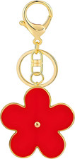 1Pcs Cute Flower Keychain Flower Purse Charms for Handbags Cute Bag Charm for Ba