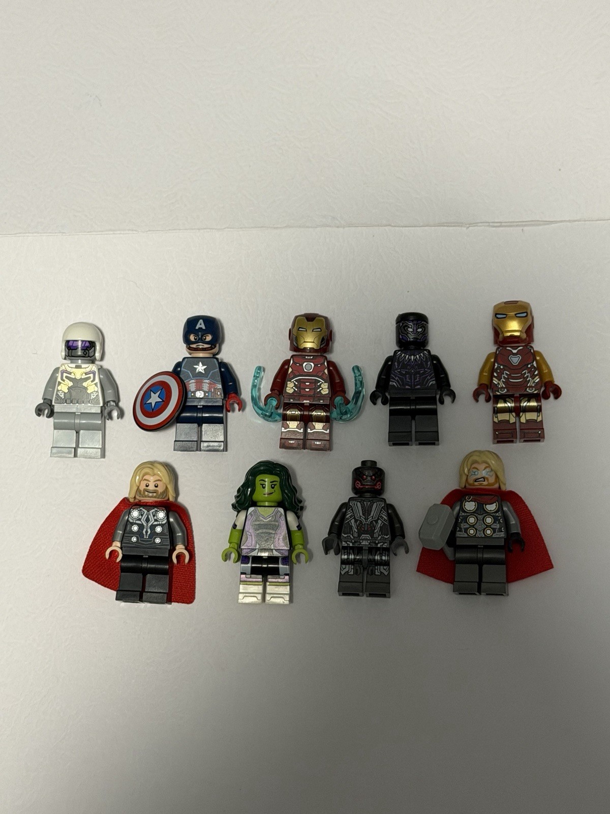 Marvel Avengers Lot Of 9 Mini Figures