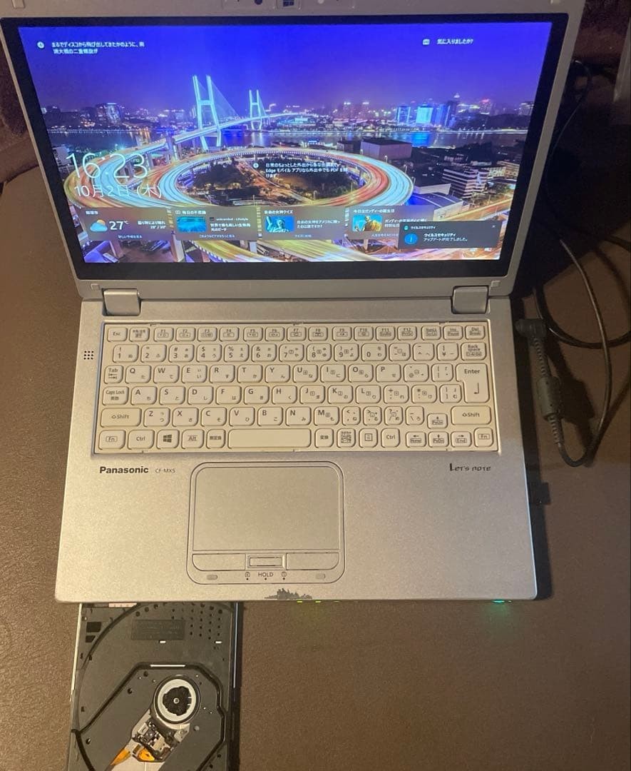 Panasonic Let's note CF-MX5 Core i5 6300U 2.4GHz RAM 8GB SSD 128GB